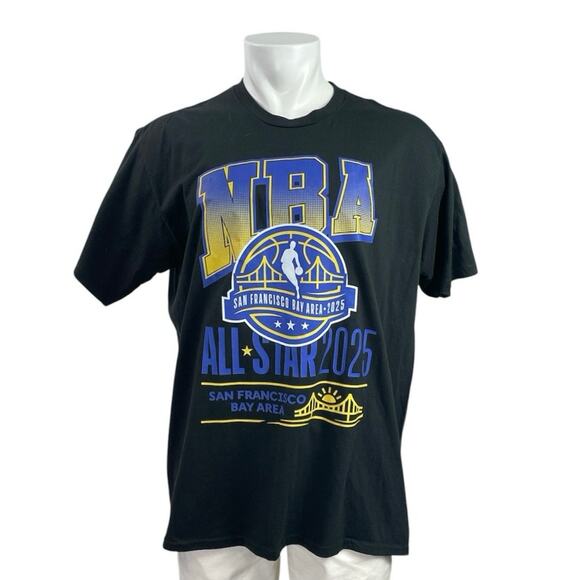 NBA Other - NBA 2025 All Star San Francisco Bay Area Graphic Merchandise Tee T-Shirt Top XL
